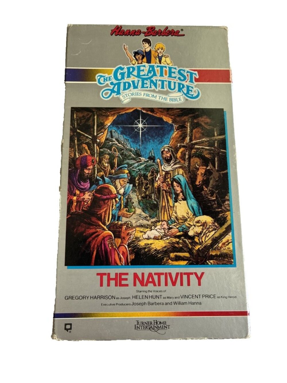 Vintage Hanna Barbera The Nativity VHS Greatest Adventure Bible Stories